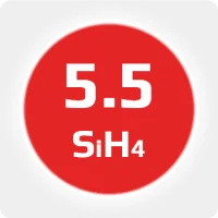 Моносилан (SiH4) 5.5 (99,9995%) в баллоне  2л (0,25кг), соединение W21,8x1,14'' (DIN6) (с баллоном)