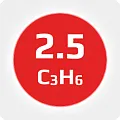 Пропилен 2.5