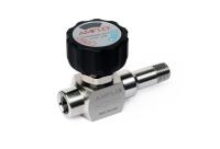 Клапан мембранный AMFLO, SS-DV10 NT4-FNT4, нержавеющий SS316L, 241 bar, 2-х портовый, соединения вх. MNPT 1/4, вых FNPT 1/4